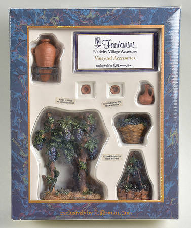 Fontanini Heirloom Nativity 5" Scale Vineyard Accessories - Bx431 With Box