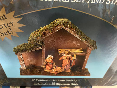 Fontanini Heirloom Nativity 5" Scale Heirloom Nativity Set - Bx448 With Box