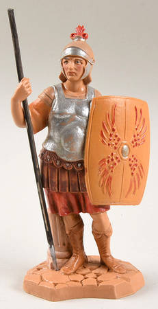 Fontanini Life of Christ Marcus - Soldier With Shield - Boxed