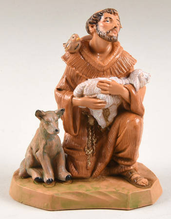Fontanini Heirloom Nativity 5" Scale Saint Francis - Boxed