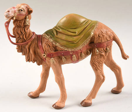 Fontanini Heirloom Nativity 5" Scale Camel With Blanket - With Box