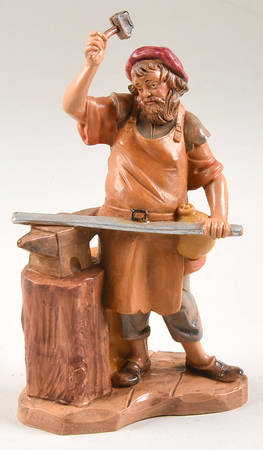 Fontanini Heirloom Nativity 5" Scale Orion, Blacksmith - With Box 235