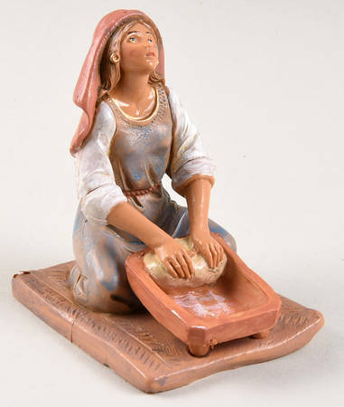 Fontanini Heirloom Nativity 5" Scale Ruth, Bread Maker - Boxed