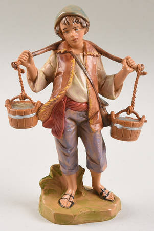 Fontanini Heirloom Nativity 5" Scale Noah-Water Carrier - Boxed