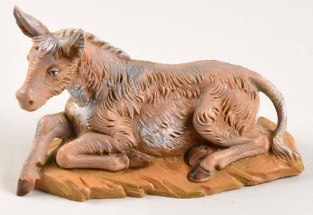 Fontanini Heirloom Nativity 5" Scale Donkey Seated - Boxed