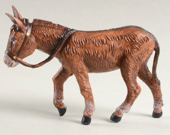 Fontanini Heirloom Nativity 5" Scale Donkey With Halter - With Box Bx372