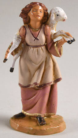 Fontanini Heirloom Nativity 5" Scale Sofi - Shepherdess - Boxed