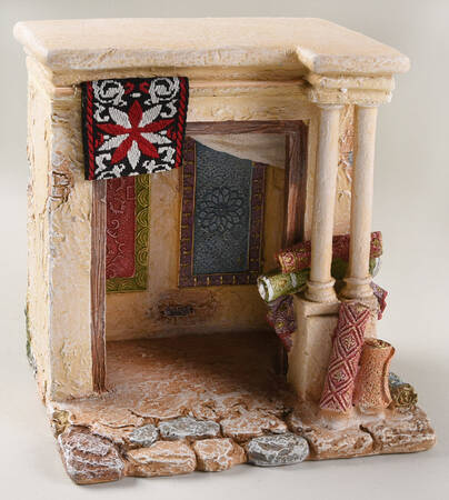 Fontanini Heirloom Nativity 5" Scale Rug Merchant Shop - Boxed