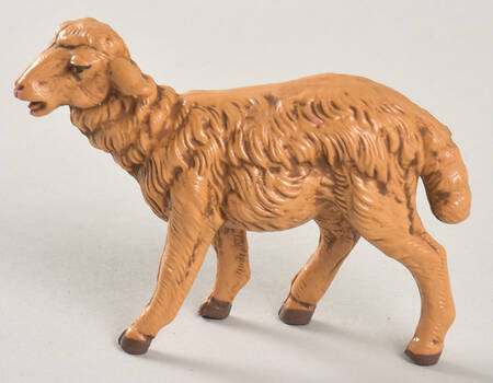 Fontanini Nativity 5" Scale Older Sheep-Brown-Head Straight - No Box