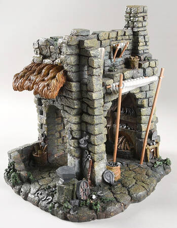Fontanini Heirloom Nativity 5" Scale Ironsmith Workshop - Lighted - Boxed