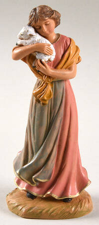 Fontanini Heirloom Nativity 5" Scale Maia - Sheep Tender - Boxed