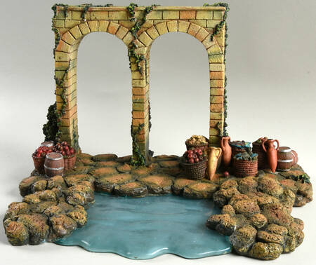 Fontanini Heirloom Nativity 5" Scale Harbor - Boxed