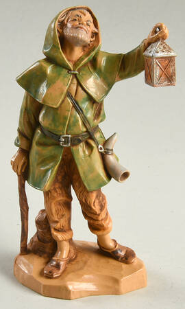 Fontanini Heirloom Nativity 5" Scale Mordecai - Hooded - No Box