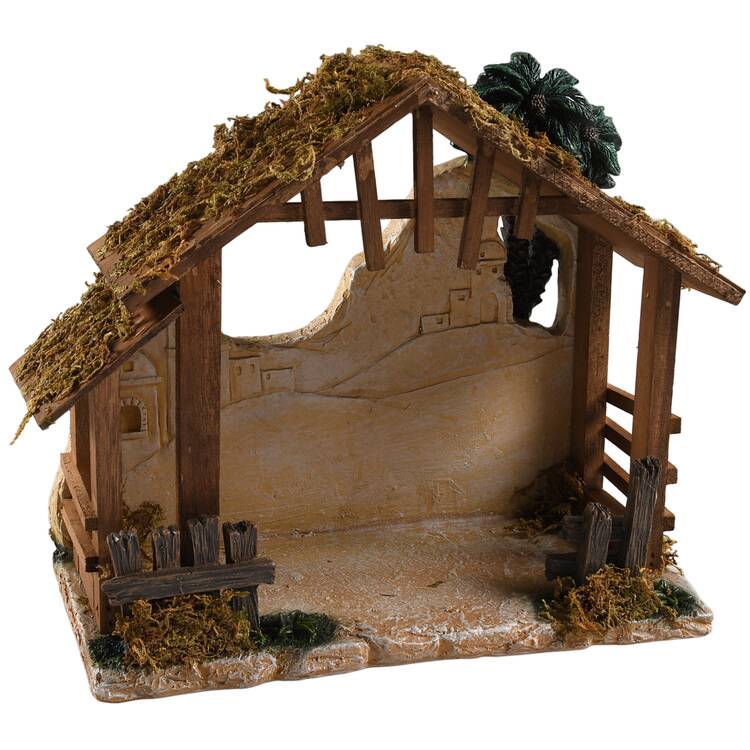 Fontanini Heirloom Nativity 5" Scale Stable - Bx474 With Box