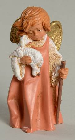 Fontanini Heirloom Nativity 5" Scale Shepherd Angel - With Box