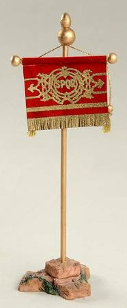 Fontanini Heirloom Nativity 5" Scale Roman Census Banner  - No Box