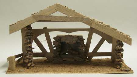 Fontanini Heirloom Nativity 5" Scale Stable - Boxed