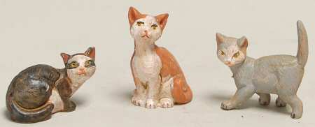 Fontanini Heirloom Nativity 5" Scale Cats-Set Of 3 - Boxed
