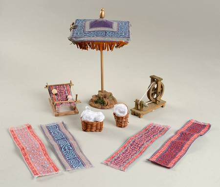 Fontanini Heirloom Nativity 5" Scale Weaver's Accessories - Boxed