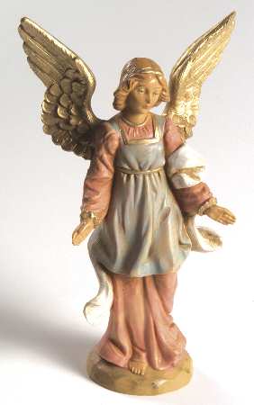 Fontanini Heirloom Nativity 5" Scale Standing Angel - Boxed