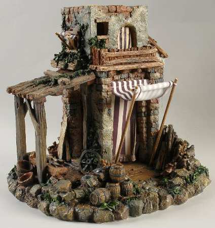 Fontanini Heirloom Nativity 5" Scale Carpentry Shop - Boxed