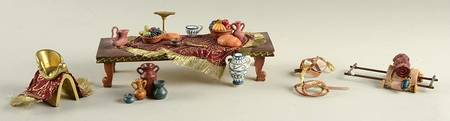 Fontanini Heirloom Nativity 5" Scale 5 Pc Kings Accessories Set - With Box Bx360