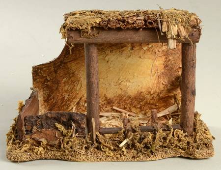 Fontanini Heirloom Nativity 5" Scale Sheep Shelter - With Box Bx359