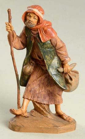 Fontanini Heirloom Nativity 5" Scale Timothy The Traveler - Boxed