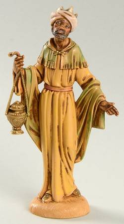 Fontanini Nativity 5" Scale Older Balthazar - Boxed