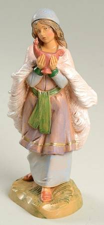 Fontanini Heirloom Nativity 5" Scale Leora-Special Event - Bx393 With Box