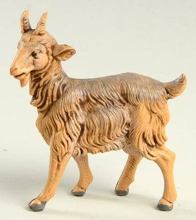 Fontanini Nativity 5" Scale Older Goat Standing With Head Straight - Boxed