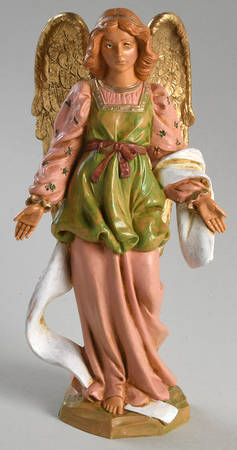 Fontanini Nativity 7.5" Standing Angel - Boxed