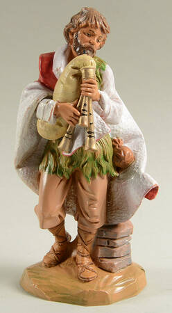 Fontanini Nativity 7.5" Josiah - Bagpiper - Boxed