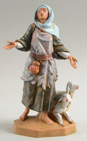 Fontanini Nativity 7.5" Elisabeth - Wife Of Innkeeper - Boxed