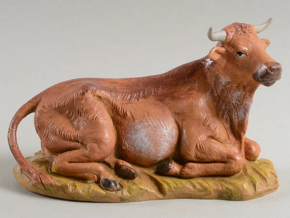 Fontanini Nativity 7.5" Ox-Seated - Boxed