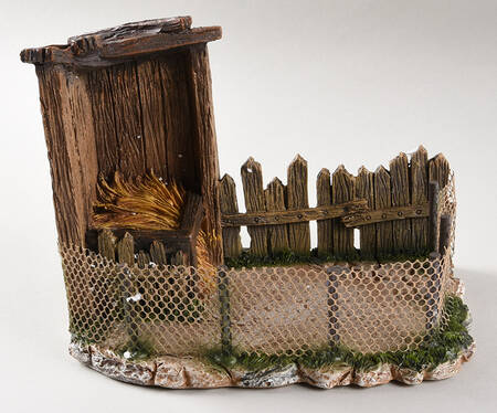 Fontanini Nativity 7.5" Bird Shelter - Boxed