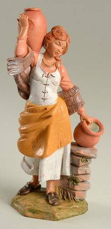 Fontanini Nativity 7.5" Judith With Water Jugs - Boxed