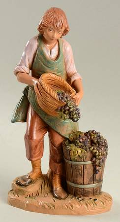 Fontanini Nativity 7.5" Dionysius Wine Maker - With Box 53