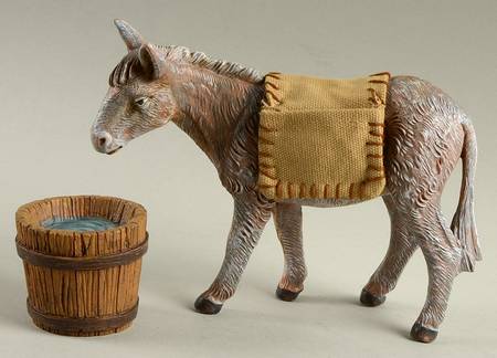Fontanini Nativity 7.5" Mary's Donkey-Set Of 3 - Boxed