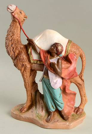 Fontanini Nativity 7.5" Cyrus With Camel - Boxed