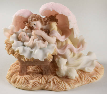 Christmas Seraphim Angels Natalie-Joy To The World - Boxed