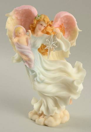 Christmas Seraphim Angels Celeste-Light Of The World - Boxed