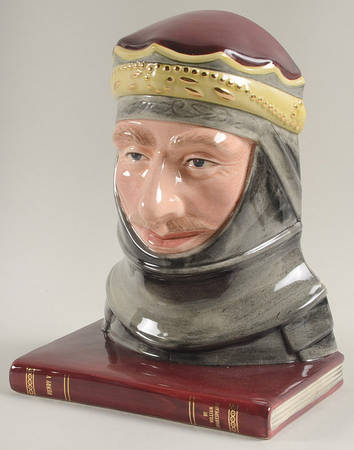 Book Ends-Character Henry V - Mis-Marked As Falstaff - Boxed