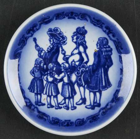 Hans Christian Anderson Plaque Emperor's New Clothes (Kejserens Nye Kla - No Box