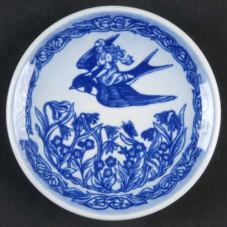 Hans Christian Anderson Plaque Thumbelina-Tommelise - No Box