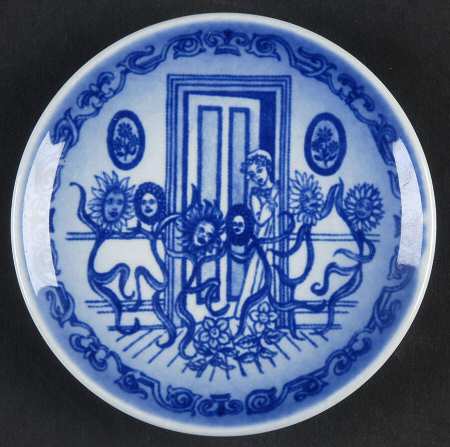 Hans Christian Anderson Plaque Little Ida's Flowers-Den Lille Ida's Bl - No Box