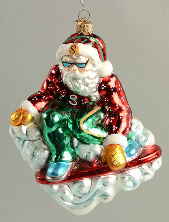 Santa-Sports Snowboarding Santa - No Box