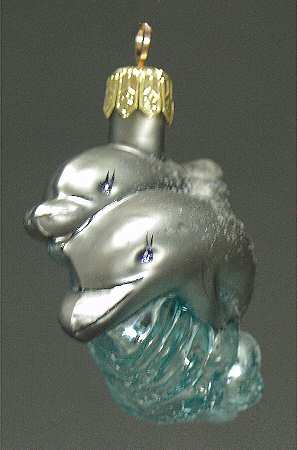 Aquatic Dolphin Duo Gem - No Box