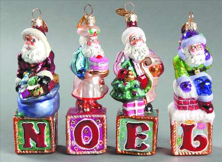 Limited Edition N-O-E-L (Set Of 4) - Boxed