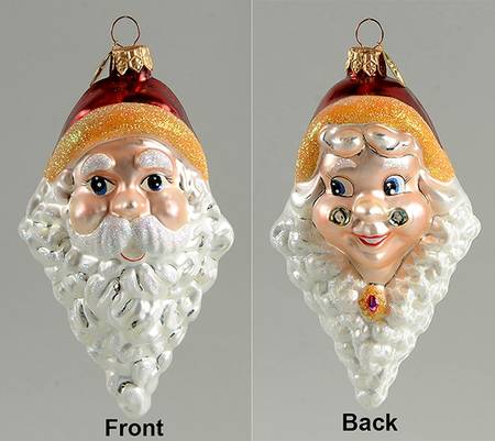 Santa-Heads Two's Company (2-Sided) - No Box